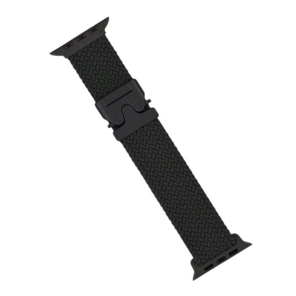 Tactical Buckle Watch Band Compatible With 42/44/45/49mm Series - Black