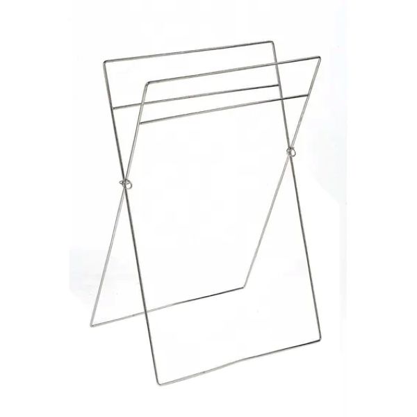 Steelcraft Fold Up Towel Stand Chrome W50cmXD3cmXH80cm