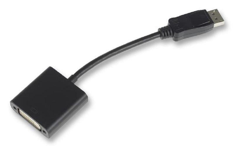 Clever Little Box (CVT01-04CA0203) DisplayPort Plug, 100 mm, Black