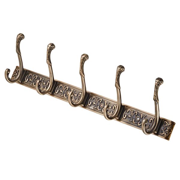 ALANES Vintage Wall Mounted Coat Rack Decorative Hanging Coat Rack