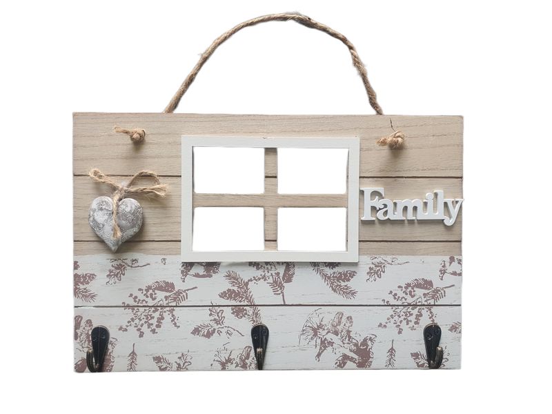 Family Wall Mount Key Holder - Home Decor Wall Art