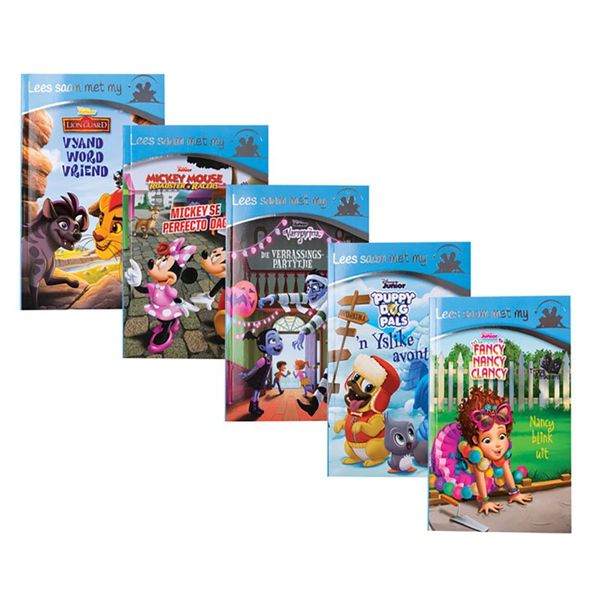 Bulk Pack x 5 Book Reader Afrikaans Lees Saam Met