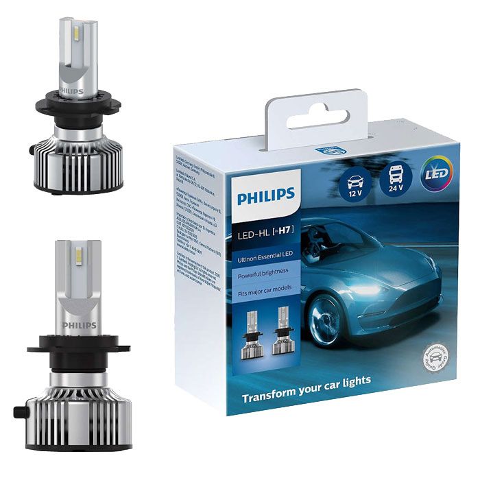 Portal Amfibiekøretøjer riffel Philips Ultinon Essential LED H7 Headlight Bulb Kit | Buy Online in South  Africa | takealot.com