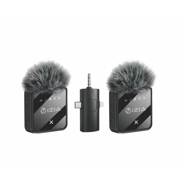 Vizia Wireless Microphone | Dual Clip-on System