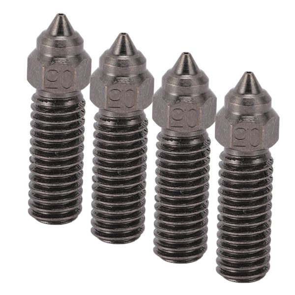 4-Pack Creality K1 Nozzles - 0.5mm Hardened Steel