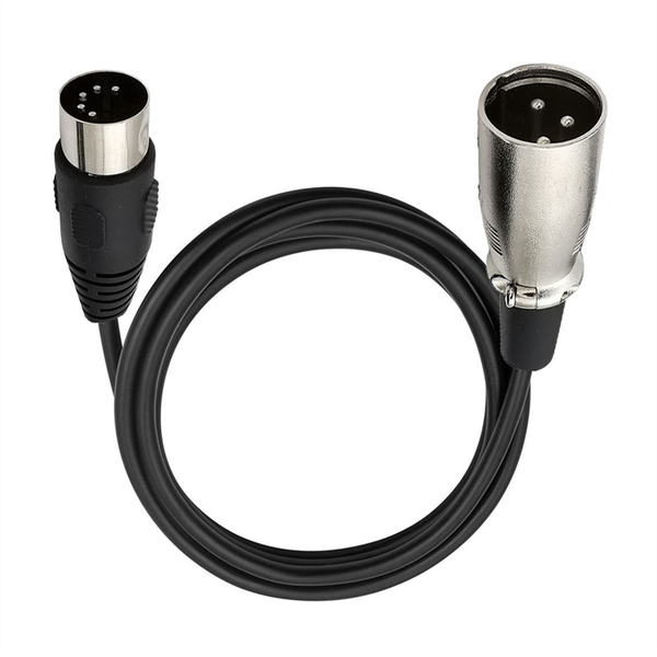 Cables with MIDI or XLR DIN 5P Male to XLR Male