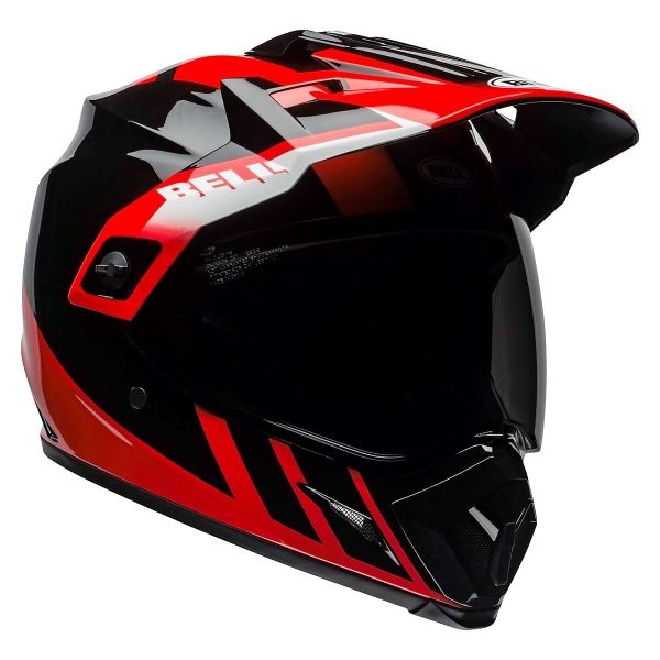 BELL - MX-9 Adventure MIPS DASH Motorcycle Helmet - Black/Red/White