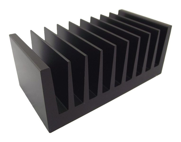 Fischer Elektronik (SK 92/50 SA) Heat Sink, Standard Extruded, 1.9 °C/W