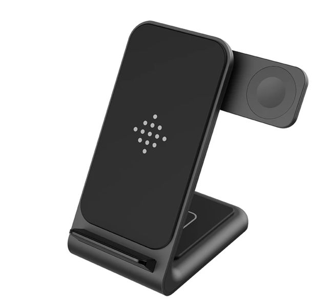 Tinotec 15W 3-in-1 Wireless Charger Dock Stand for iPhone Devices