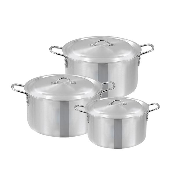 Pot Set 6 Piece 1-3 Baby Set Aluminium Junior - Cookware Essentials