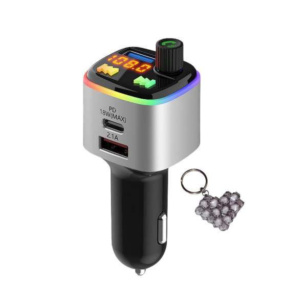 AB-CZ03 Multifunctional Wireless RGB Car MP3 Player FM Transmitter