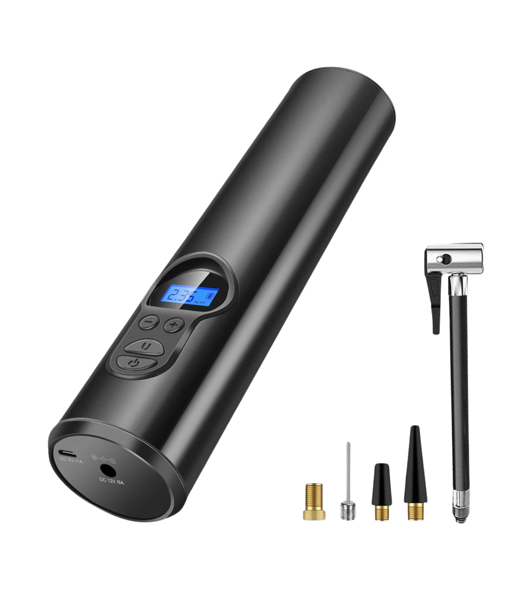 Portable 2000mAh Powerbank Digital Pressure Air Compressor | Shop Today ...