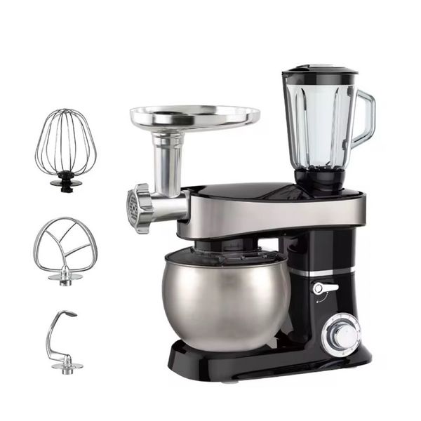 Multi-Function 5-in-1 Food Stand Mixer, Blender &amp; Grinder