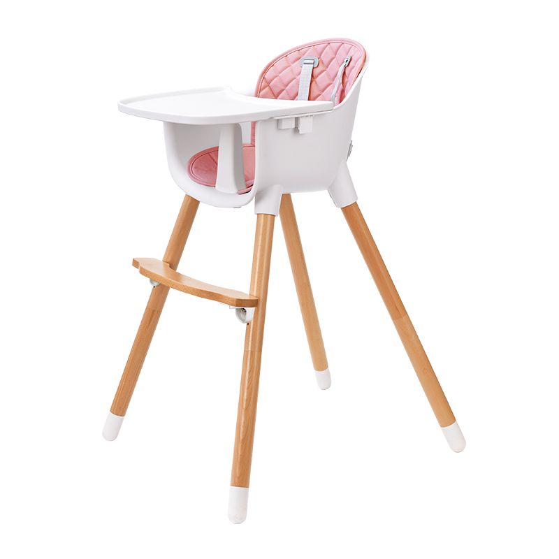 Wooden Kids Convertible High ChairPink Buy Online in South Africa