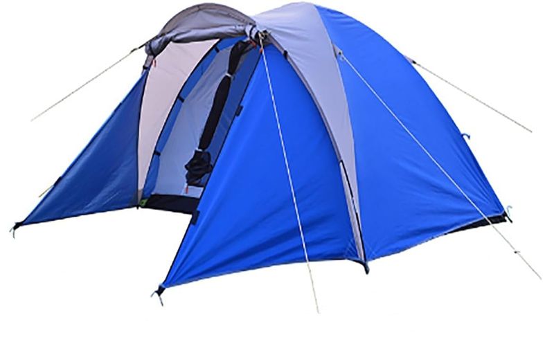 3-4 Person Dome Camping Tent - Waterproof, Ventilated, Quick Setup
