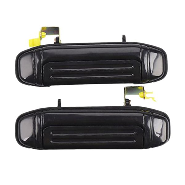 2Pcs Car Outer Door Handle Front Rear Door Handles for Mitsubishi