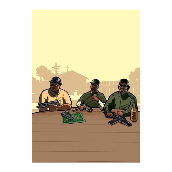 Gta San Andreas - A1 Poster