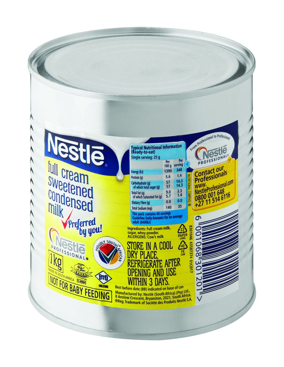 Nestle Sweet Condensed Milk 1Kg Shop Today Get It Tomorrow 