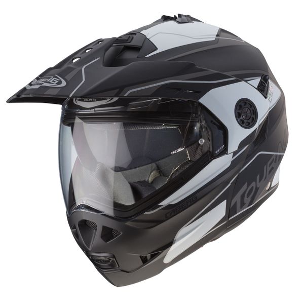 Caberg Tourmax Marathon Matt Black/Wht/Anth (S)