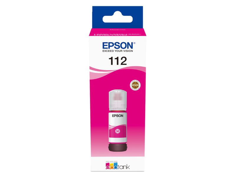 Epson 112 EcoTank Pigment Magenta Ink Bottle