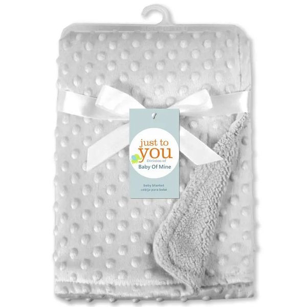 Baby Blanket &amp; Swaddling Newborn Thermal Soft Fleece Blanket