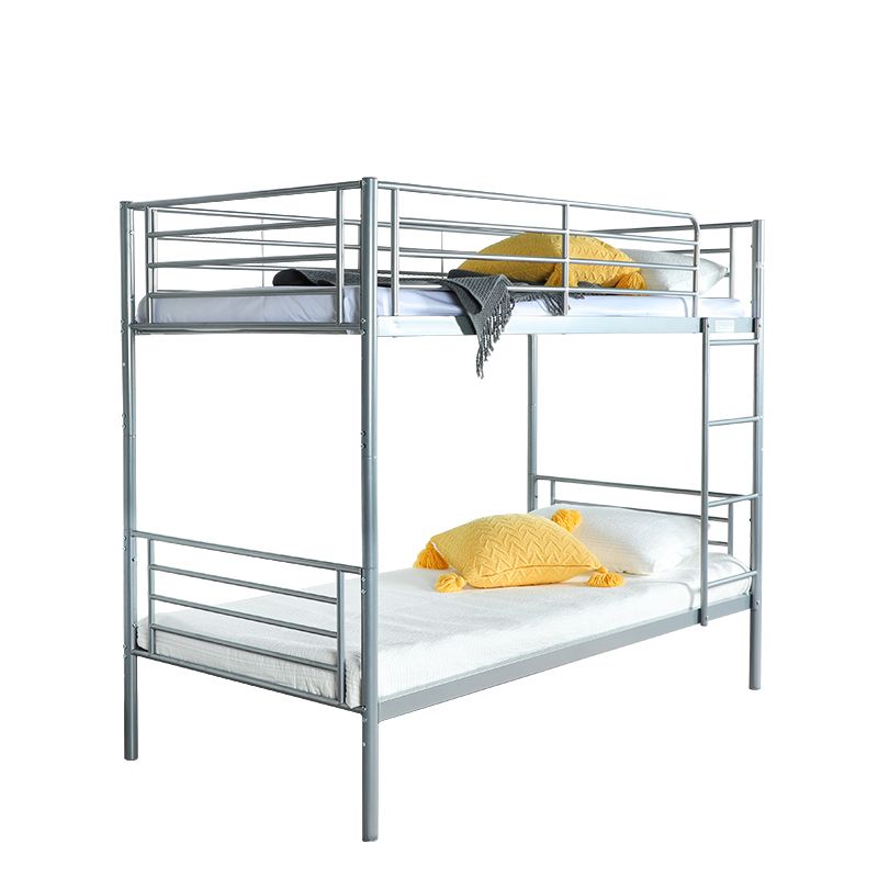 Hazlo Diana Single Over Metal Bunk Bed with Ladder Silver Shop Today. Get it Tomorrow