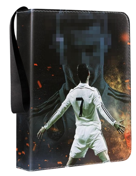RONALDO CR7 - 900 Trading Card Ring Binder Folder (XL)