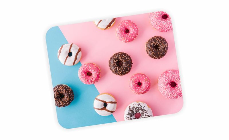 Pink Donuts Mouse Pad