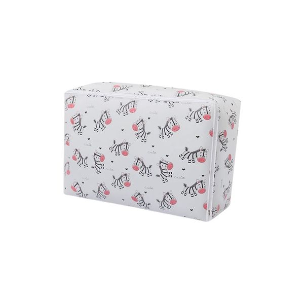 Quilt Clothes Storage Bag with Peva Material F49-8-1023