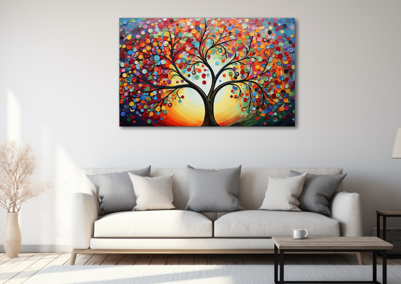 Colourful Tree Creative Art - Hd0216 image