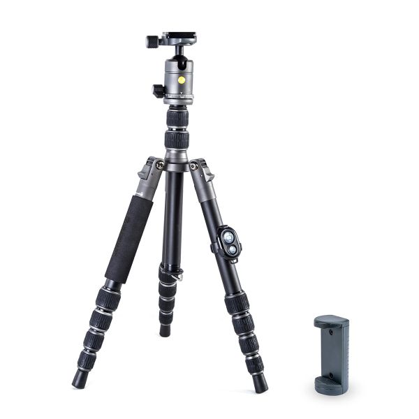 Vanguard VEO 3 GO 235AB Alu Travel Tripod/Monopod - Ball Head &amp; Bluetooth