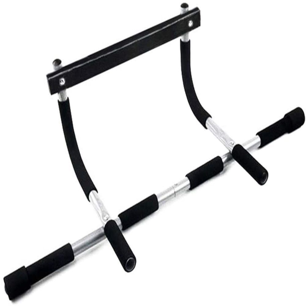 Iron gym door discount pull up bar