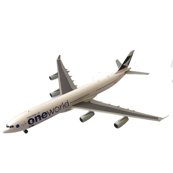 1:200 Scale, Cathay Pacific-One World, Airbus A340-313X, Display Model