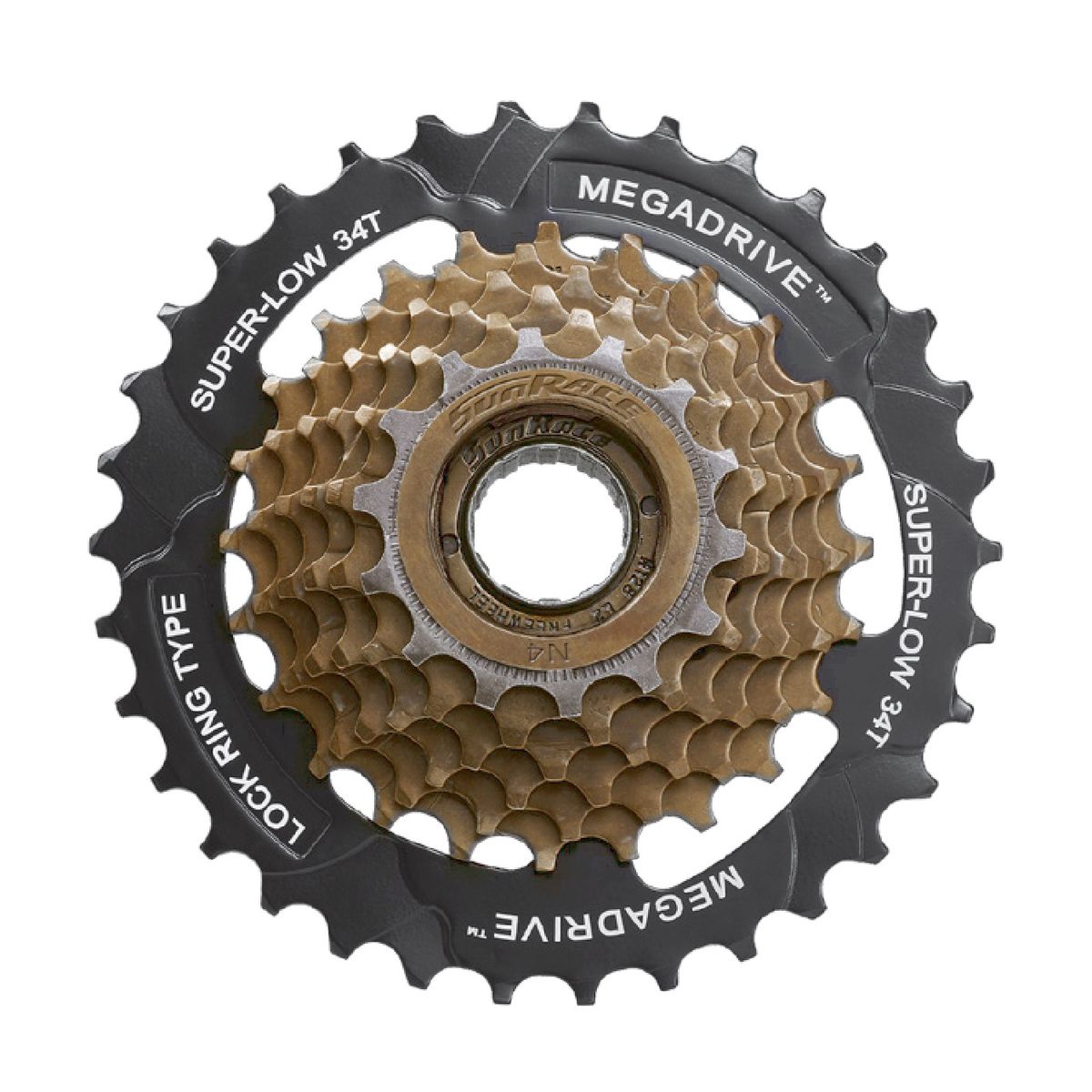 Sunrace M2 7 Speed Freewheel 14-34T | Shop Today. Get it Tomorrow