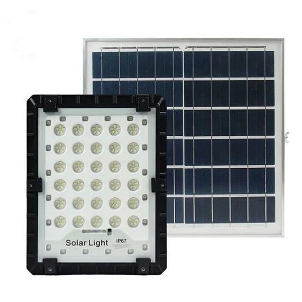 300w IP67 Solar Floodlight with colour changing LED's on outside perimeter