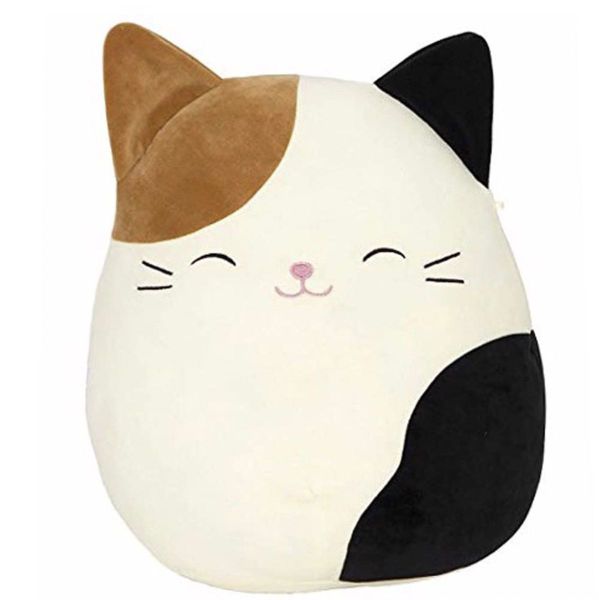 J P DreamPaws Squishy Cat Pillow CozyWhiskers Plush Cushion