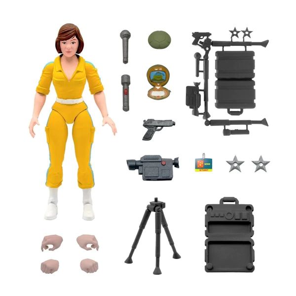 TMNT Ultimates Wave 3 April O'Neil Figure