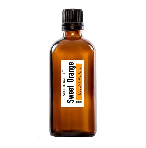 Sweet Orange Essential Oil (cold-pressed from peels) 100ml