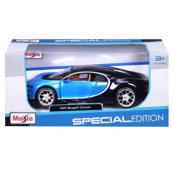 MAISTO 1:24 Die-Cast Special Edition Bugatti Chiron in Blue 31514B