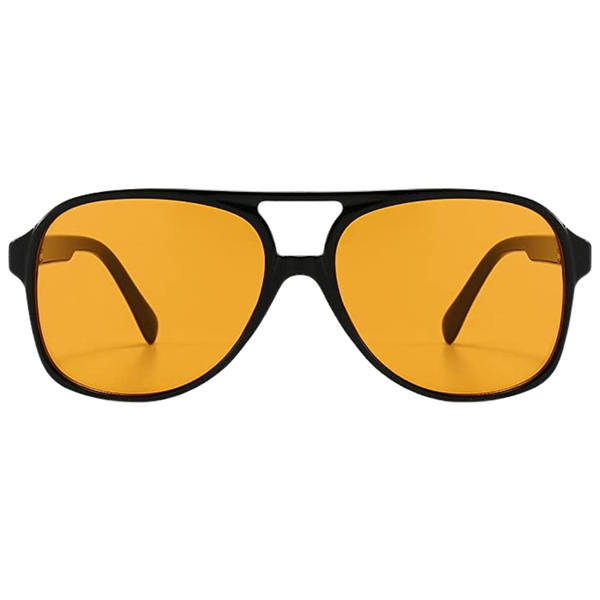 Kandy Rose Vintage Style Orange Retro Sunglasses