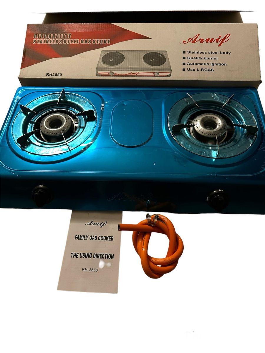 MistergreyAruif 2 plate gas burner Buy Online in South Africa