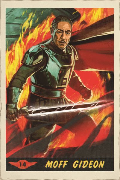 The Mandalorian - Moff Gideon Poster