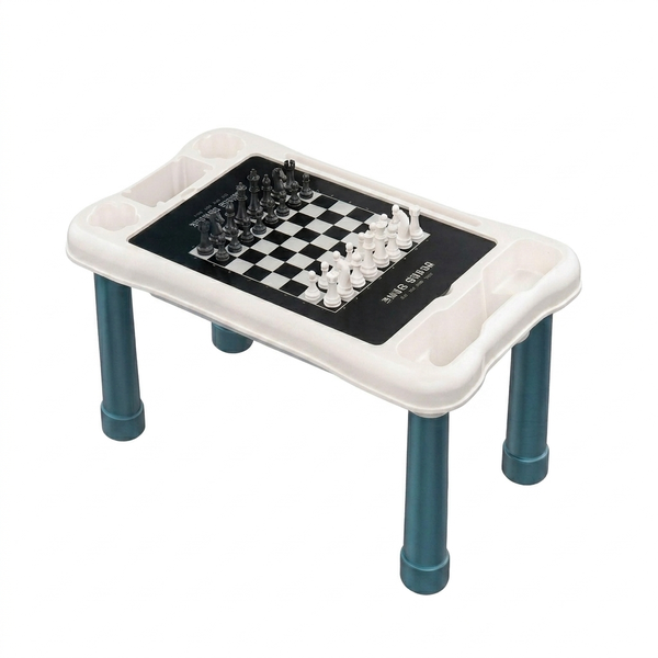 8-in-1 Educational Multi-Game Table for Kids - 50cm x 31cm