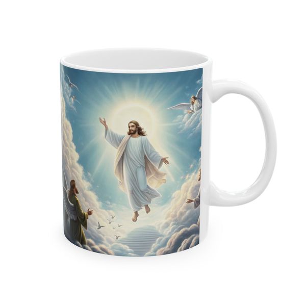 Jesus enters Heaven - Mug