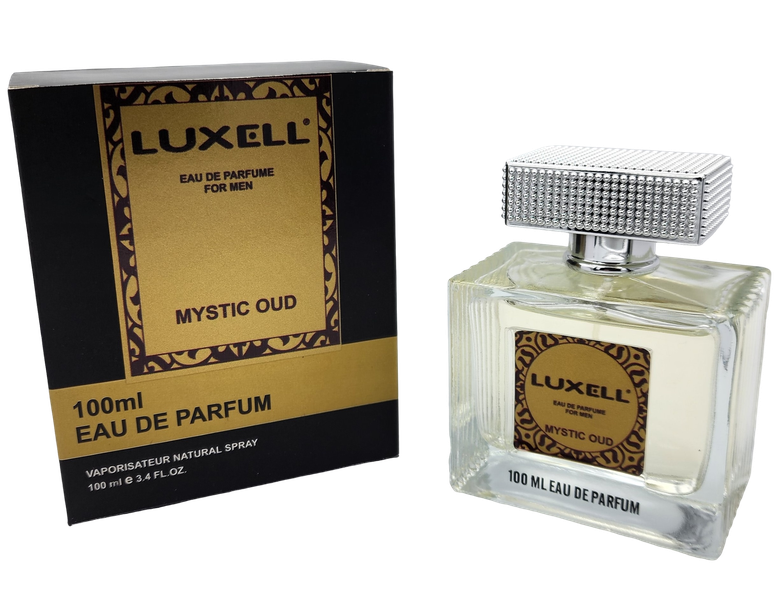 LUXELL - MYSTIC OUD Perfume for Men - Charming Evolution of Oud Scent-100ml