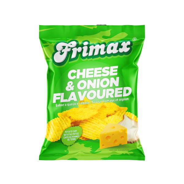Frimax Cheese &amp; Onion - 8 x 125g