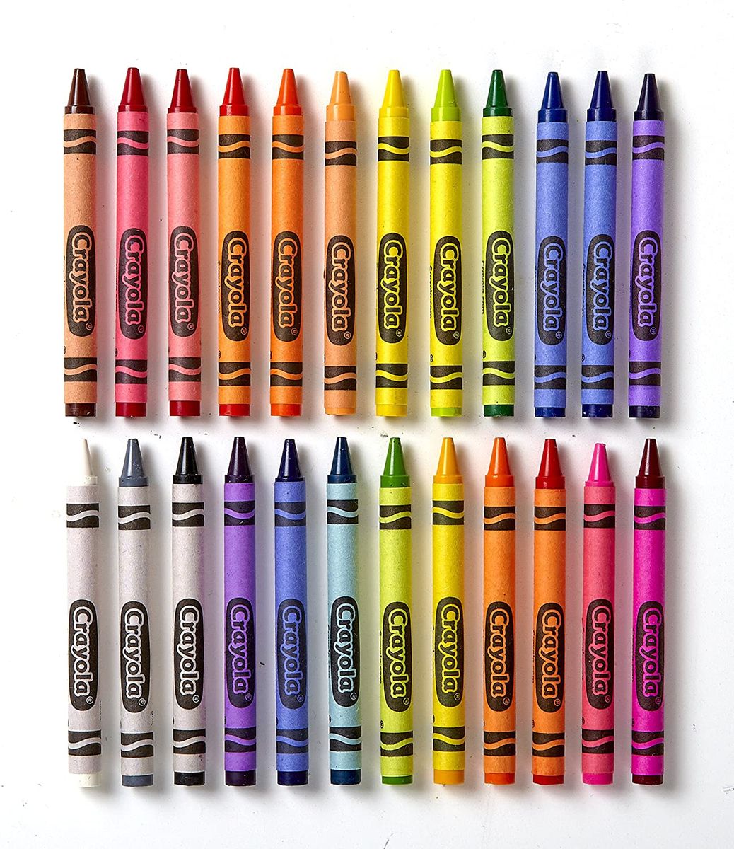 CRAYOLA 12 Assorted Colouring Crayons Multicoloured, 24 pk Buy Online in South Africa