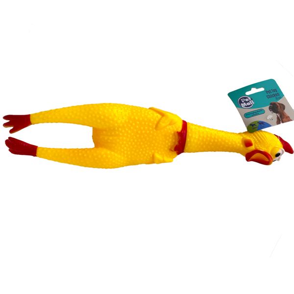 Pet Mall - Squeaky Vinyl Chicken - Dog Toy