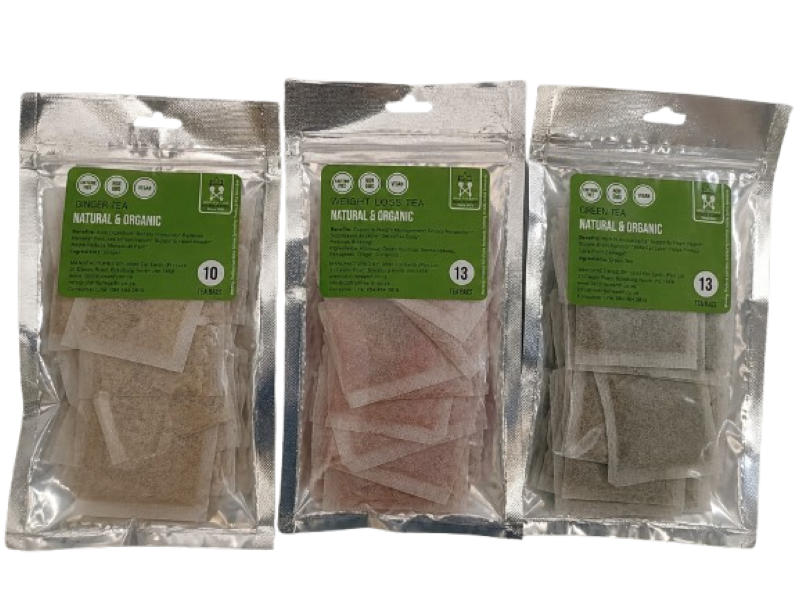 Ididit For Earth Weight Management Tea Bundle Ginger Weight Loss &amp; Green