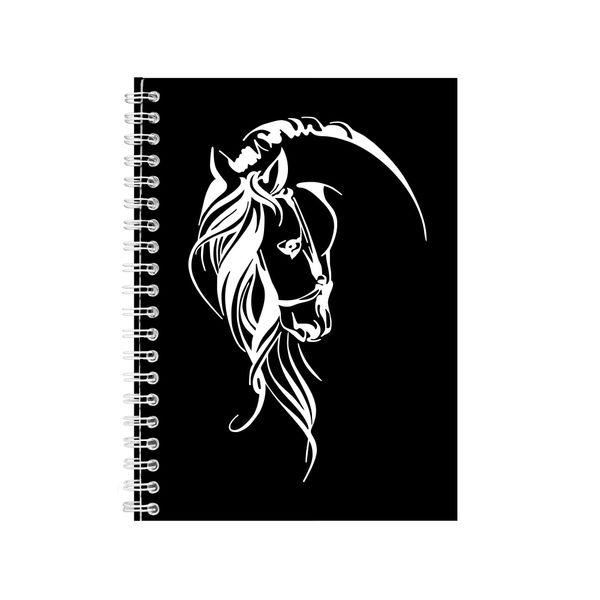 Horse Notebook Equestarian Gift Idea Writing Book Notepad Pad 31